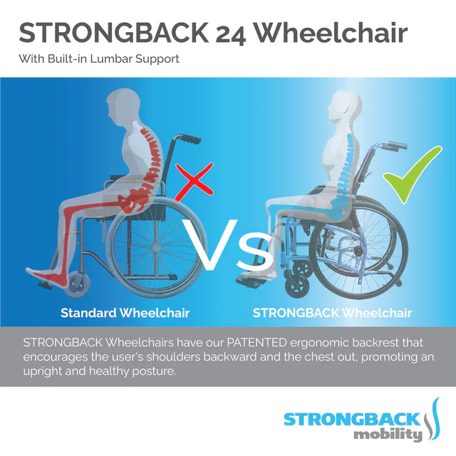 STRONGBACK Comfort : 24 Wheelchair