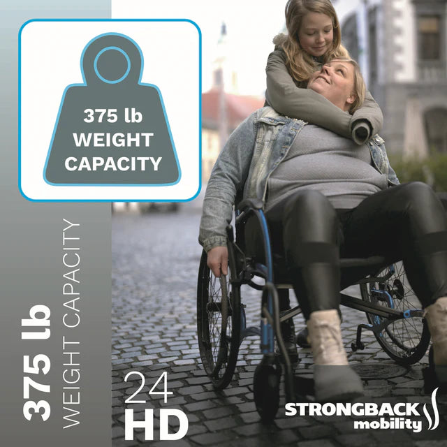 STRONGBACK 24HD Heavy Duty Wheelchair